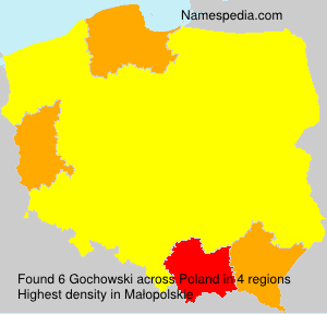 Surname Gochowski in Poland Surname Gochowski in Poland