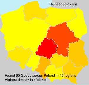 Surname Godos in Poland Surname Godos in Poland