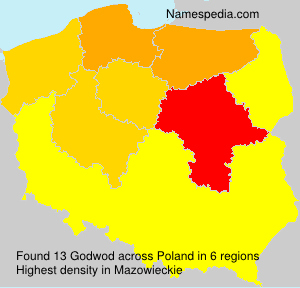 Surname Godwod in Poland Surname Godwod in Poland