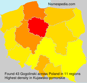 Surname Gogolinski in Poland Surname Gogolinski in Poland