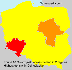 Surname Golaczynski in Poland Surname Golaczynski in Poland