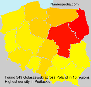 Surname Golaszewski in Poland Surname Golaszewski in Poland