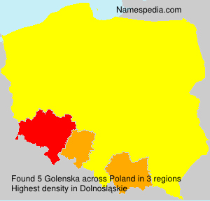 Surname Golenska in Poland Surname Golenska in Poland