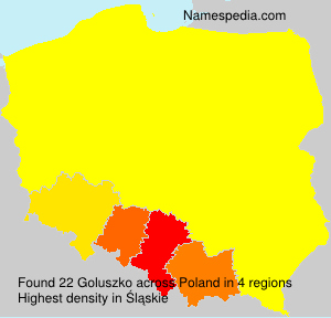 Surname Goluszko in Poland Surname Goluszko in Poland
