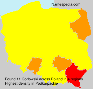 Surname Gorlowski in Poland Surname Gorlowski in Poland