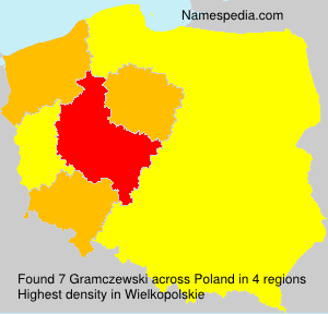 Surname Gramczewski in Poland Surname Gramczewski in Poland