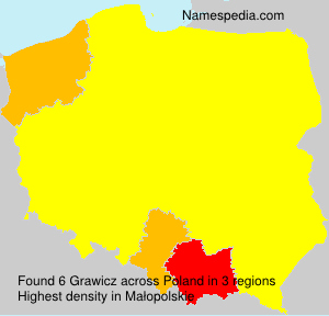 Surname Grawicz in Poland Surname Grawicz in Poland
