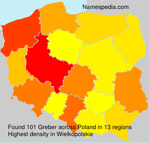 Surname Greber in Poland Surname Greber in Poland