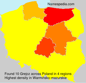 Surname Grejcz in Poland Surname Grejcz in Poland