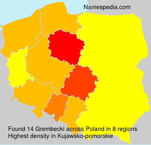 Surname Grembecki in Poland