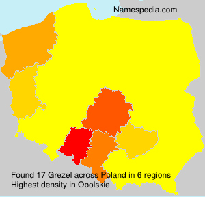 Surname Grezel in Poland Surname Grezel in Poland