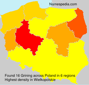 Surname Grining in Poland Surname Grining in Poland