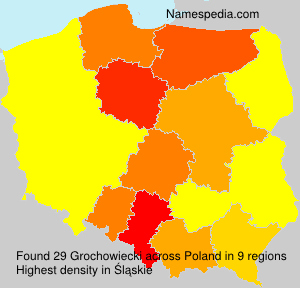 Surname Grochowiecki in Poland Surname Grochowiecki in Poland