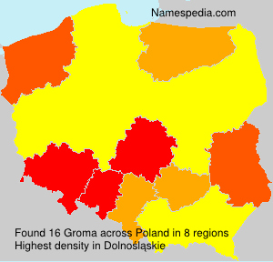Surname Groma in Poland Surname Groma in Poland