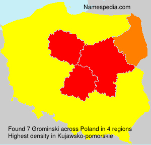 Surname Grominski in Poland Surname Grominski in Poland