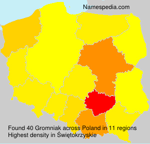 Surname Gromniak in Poland Surname Gromniak in Poland