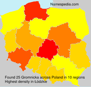 Surname Gromnicka in Poland Surname Gromnicka in Poland