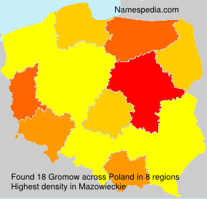 Surname Gromow in Poland Surname Gromow in Poland