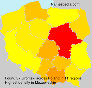 Surname Gromski in Poland Surname Gromski in Poland