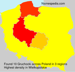 Surname Gruchocki in Poland Surname Gruchocki in Poland