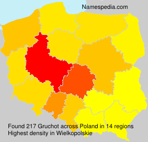 Surname Gruchot in Poland Surname Gruchot in Poland