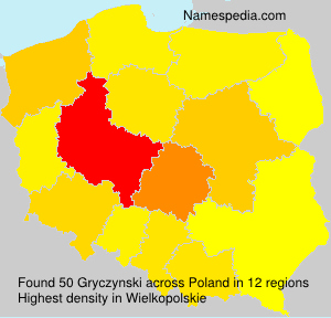 Surname Gryczynski in Poland Surname Gryczynski in Poland