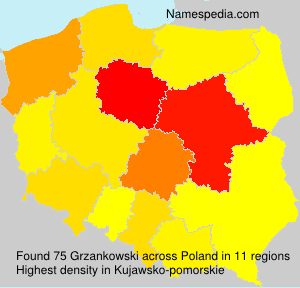 Surname Grzankowski in Poland Surname Grzankowski in Poland