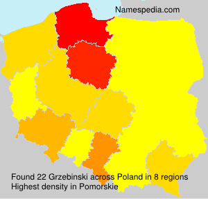 Surname Grzebinski in Poland Surname Grzebinski in Poland