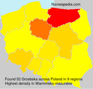 Surname Grzebska in Poland Surname Grzebska in Poland