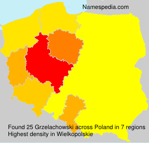 Surname Grzelachowski in Poland Surname Grzelachowski in Poland