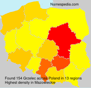 Surname Grzelec in Poland Surname Grzelec in Poland