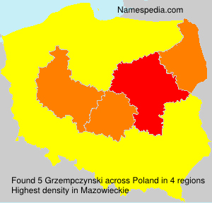 Surname Grzempczynski in Poland Surname Grzempczynski in Poland