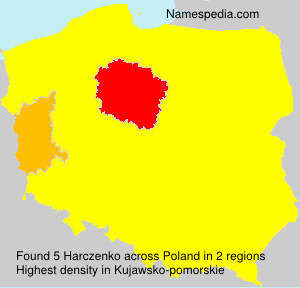 Surname Harczenko in Poland Surname Harczenko in Poland