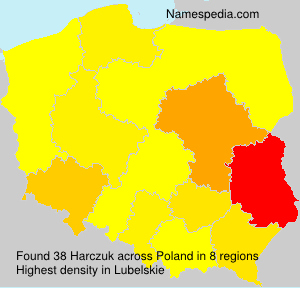 Surname Harczuk in Poland Surname Harczuk in Poland