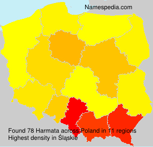 Surname Harmata in Poland Surname Harmata in Poland