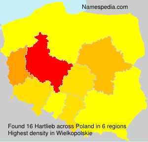 Surname Hartlieb in Poland Surname Hartlieb in Poland