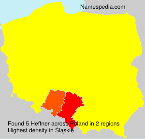 Surname Heffner in Poland Surname Heffner in Poland