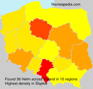 Surname Helm in Poland Surname Helm in Poland