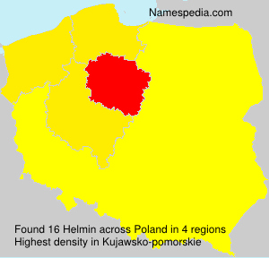 Surname Helmin in Poland Surname Helmin in Poland