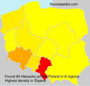 Surname Heluszka in Poland Surname Heluszka in Poland