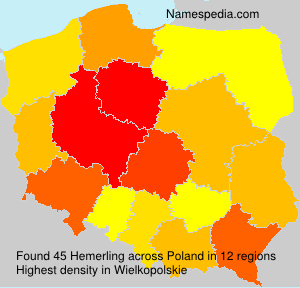 Surname Hemerling in Poland Surname Hemerling in Poland