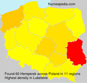 Surname Hemperek in Poland Surname Hemperek in Poland