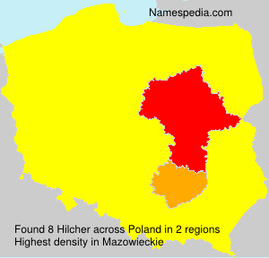 Surname Hilcher in Poland Surname Hilcher in Poland