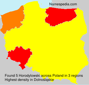 Surname Horodylowski in Poland Surname Horodylowski in Poland