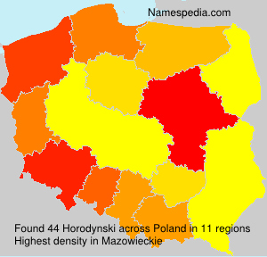 Surname Horodynski in Poland Surname Horodynski in Poland