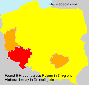 Surname Hrobot in Poland Surname Hrobot in Poland