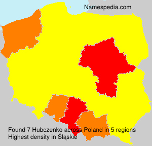Surname Hubczenko in Poland Surname Hubczenko in Poland