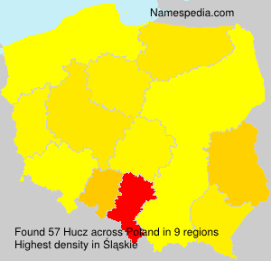 Surname Hucz in Poland Surname Hucz in Poland
