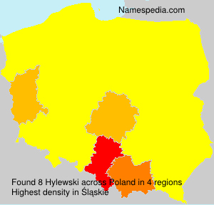Surname Hylewski in Poland Surname Hylewski in Poland