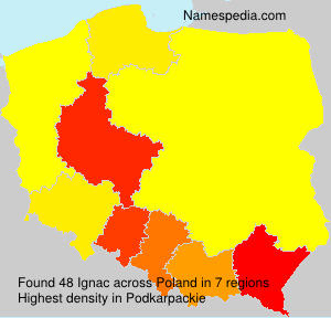Surname Ignac in Poland Surname Ignac in Poland